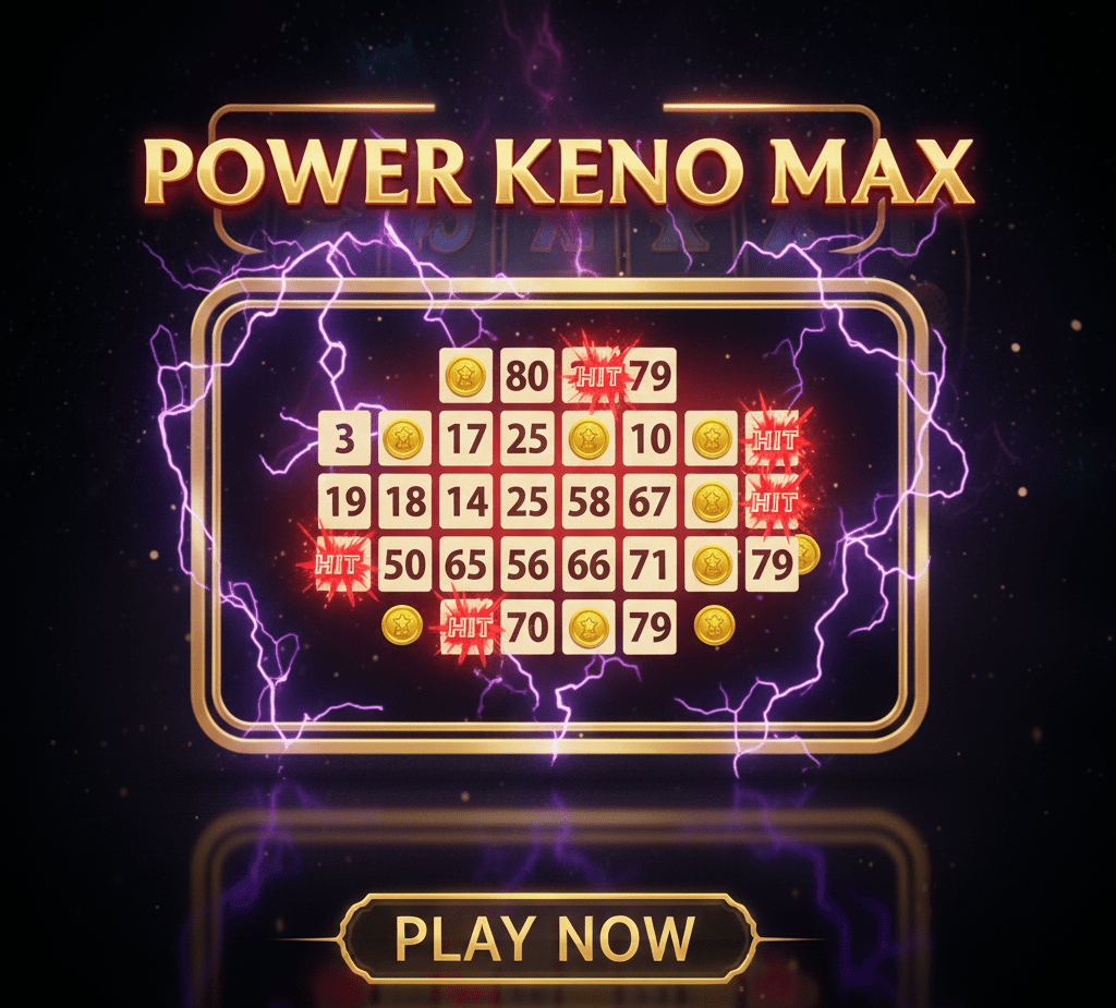 Power Keno Max at Sportzino Casino